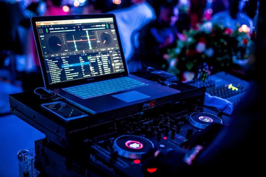 DJ Equipment setup